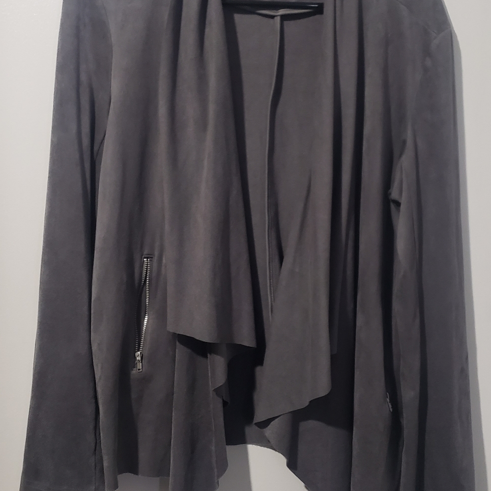 FAUX SUEDE JACKET